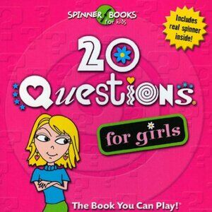 20 Questions for Girls Spinner book by Bob Moog